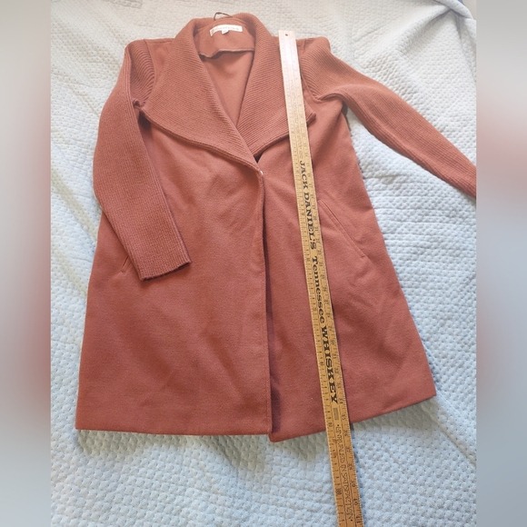 Kenneth Cole New York Women's Rust Trench Coat - Picture 2 of 4